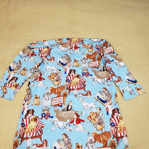 Dogs all over night gown size XS - Picture 5 of 6